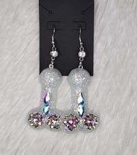 Blingy Balls in your Face Earrings