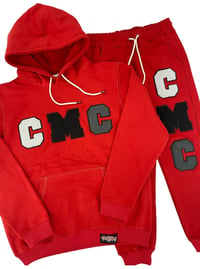 Image 3 of Red CMC Jogger Sets 