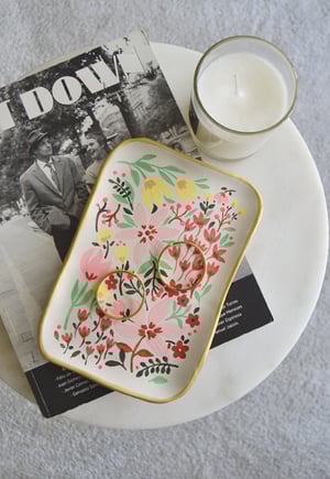 Image of BANDEJA CERAMICA PINTADA A MANO 1