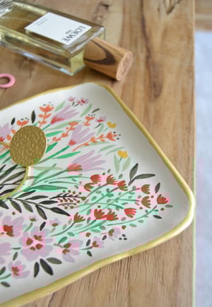 Image of BANDEJA CERAMICA PINTADA A MANO 2