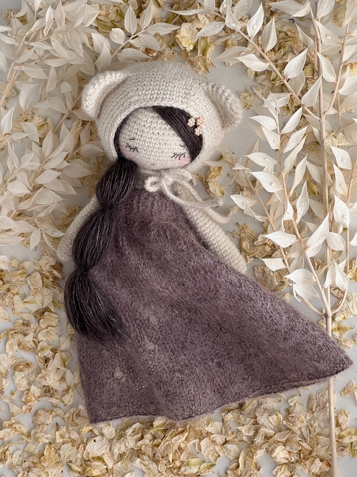 Image of MINI DRESSING Robe longue ajourée pour Miss Pom' 