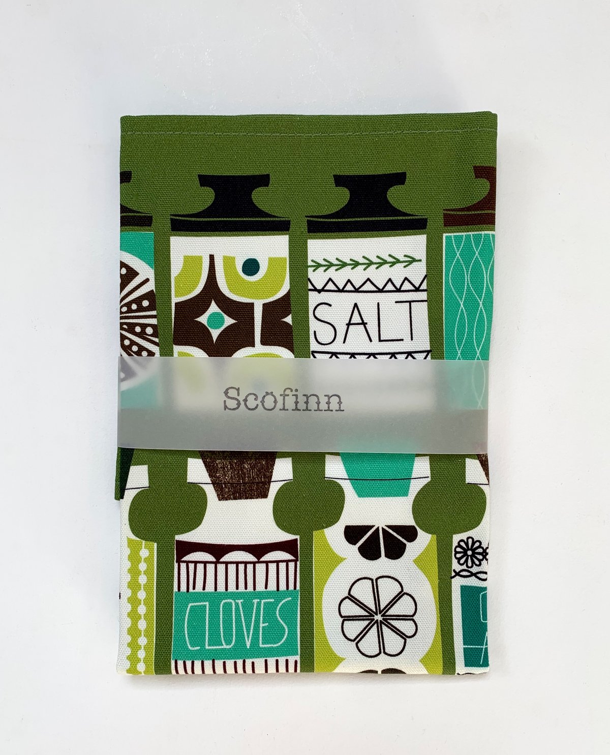 Spice Jars Cotton Teatowels