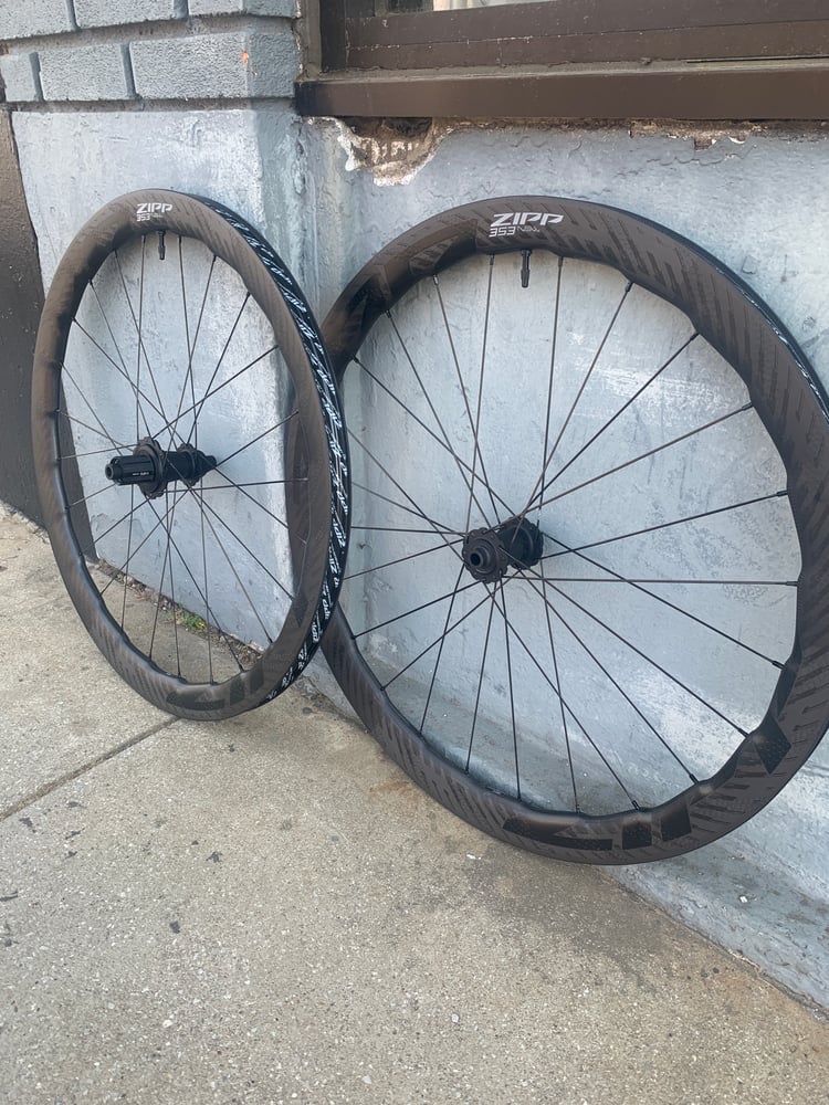 Image of Zipp 353 NSW tubeless disc carbon wheelset