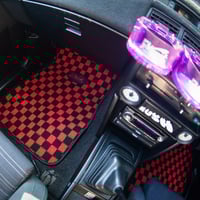 Image 3 of Red Checker Floor Mats