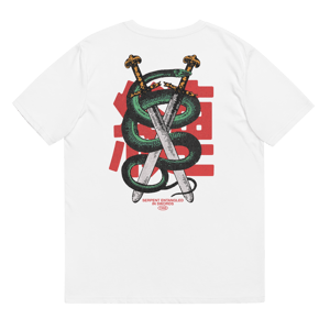 Serpent Entangled in Swords Tee