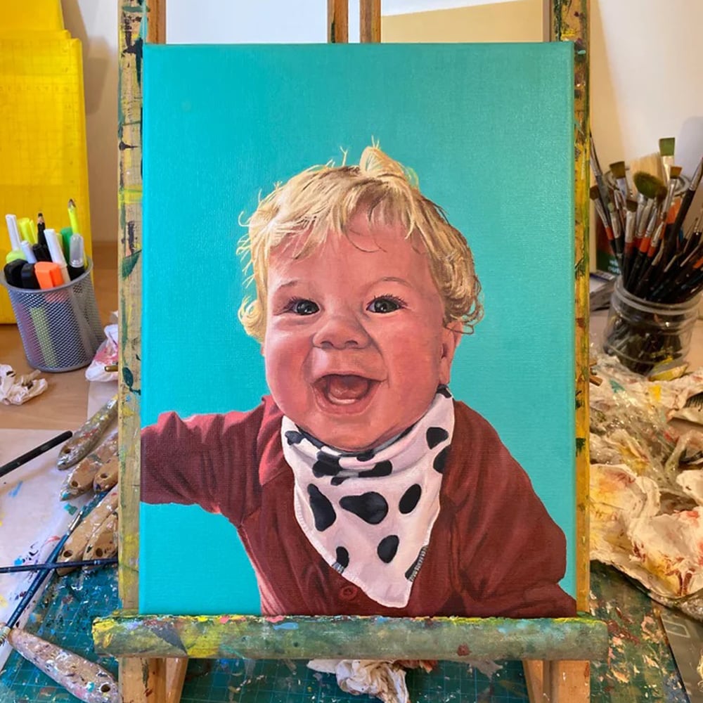 Image of Personalised Oil Portrait