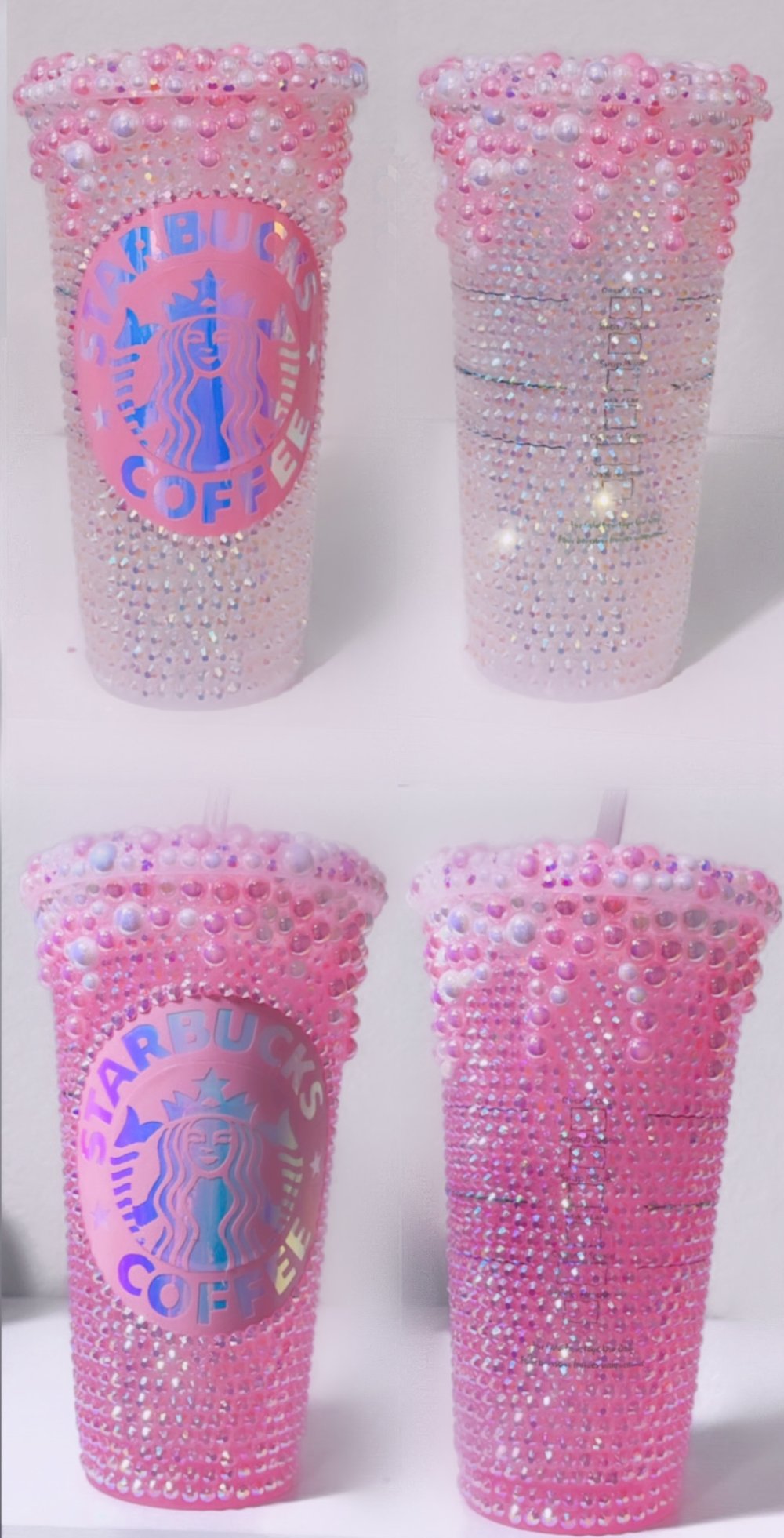 Bling color changing cup