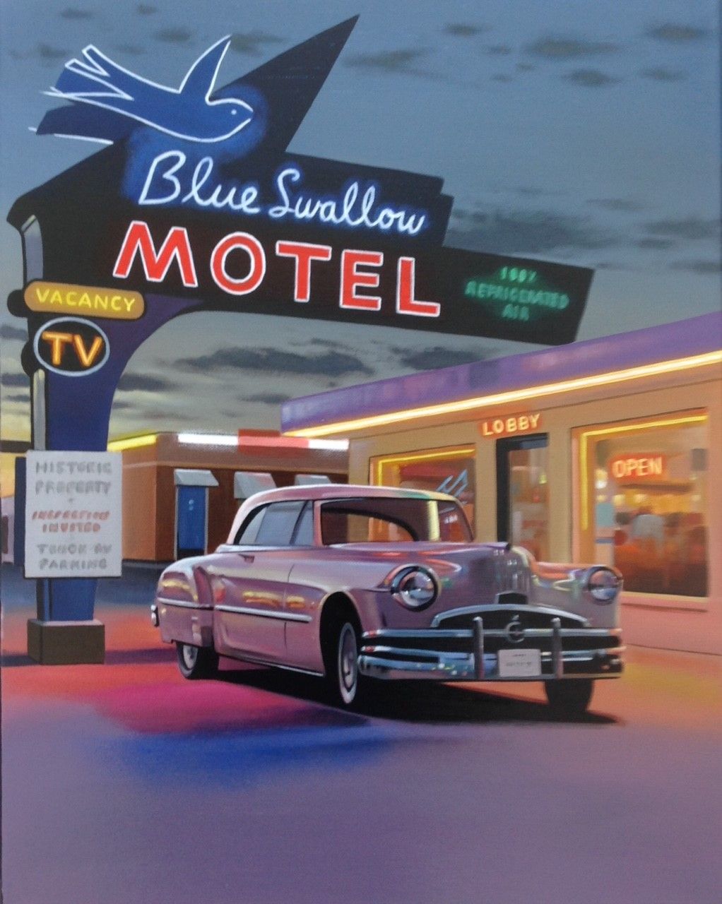Neil Dawson "Blue Swallow Motel"