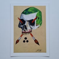 Joker Skull print