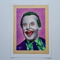 The Joker Jack Nicholson print
