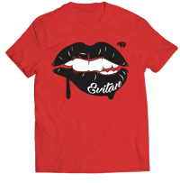 Image 1 of Black Lippy on Red