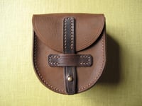 Image 1 of Leather 3.5 inch centrepin reel case