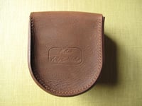 Image 2 of Leather 3.5 inch centrepin reel case