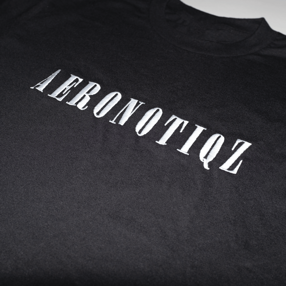 Aeronotiqz Embroidered Tee Shirt