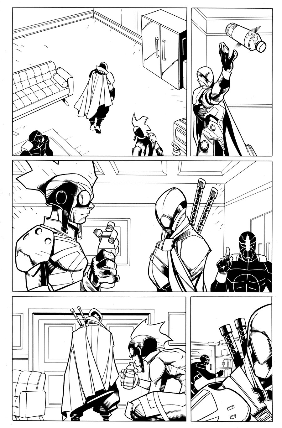 Image of Shadow War Zone #1: Ghostmaker and Clown Hunter PG 09