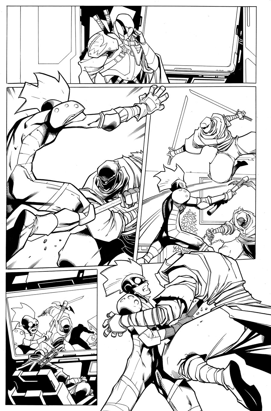 Image of Shadow War Zone #1: Ghostmaker and Clown Hunter PG 04