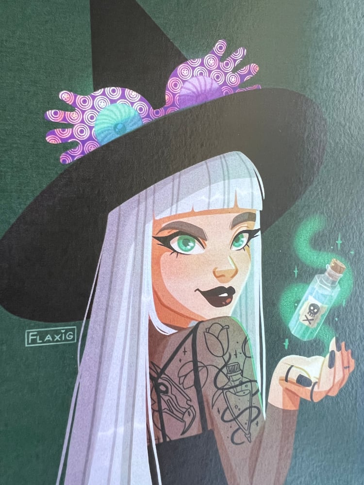 Image of Poison Pandora Mini Print