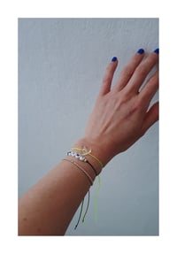 Image 3 of zapestnica SRCE - PROZORNA - poletna izdaja// bracelet HEART - CLEAR - summer edition