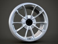 Image 1 of 1:64 Scale Porsche GT3 Wheels 9mm