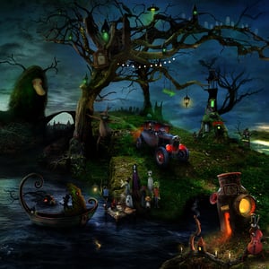 "Mordenghast Hollow" set of 5 prints - Alexander Jansson Shop