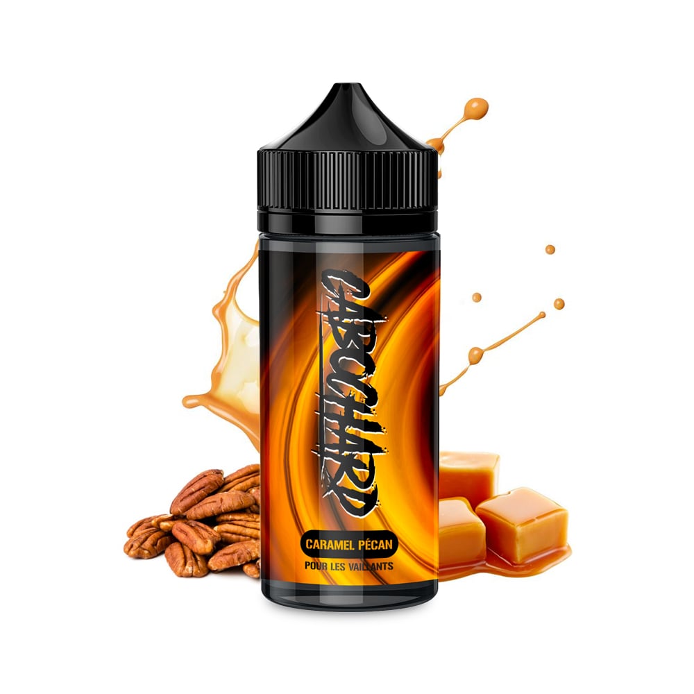 Image of Eliquide Cabochard 100ml - Caramel Pécan pour les vaillants 