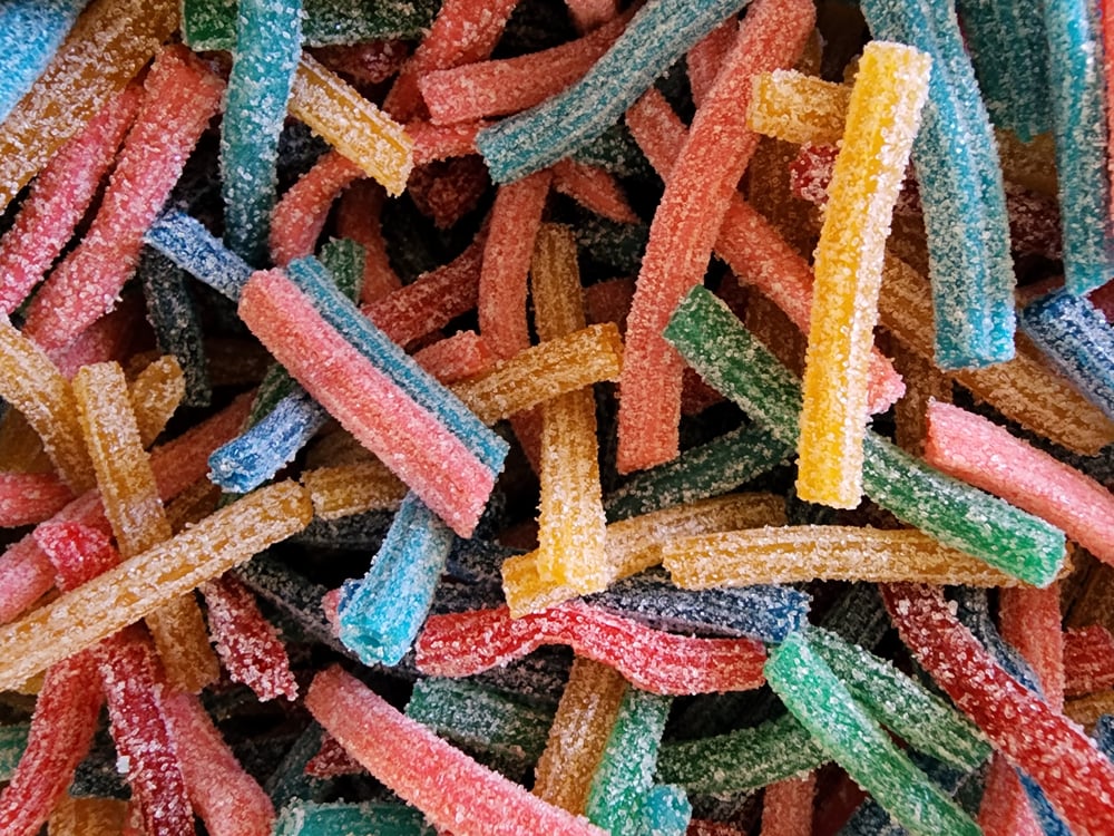 Sour Punch Straws