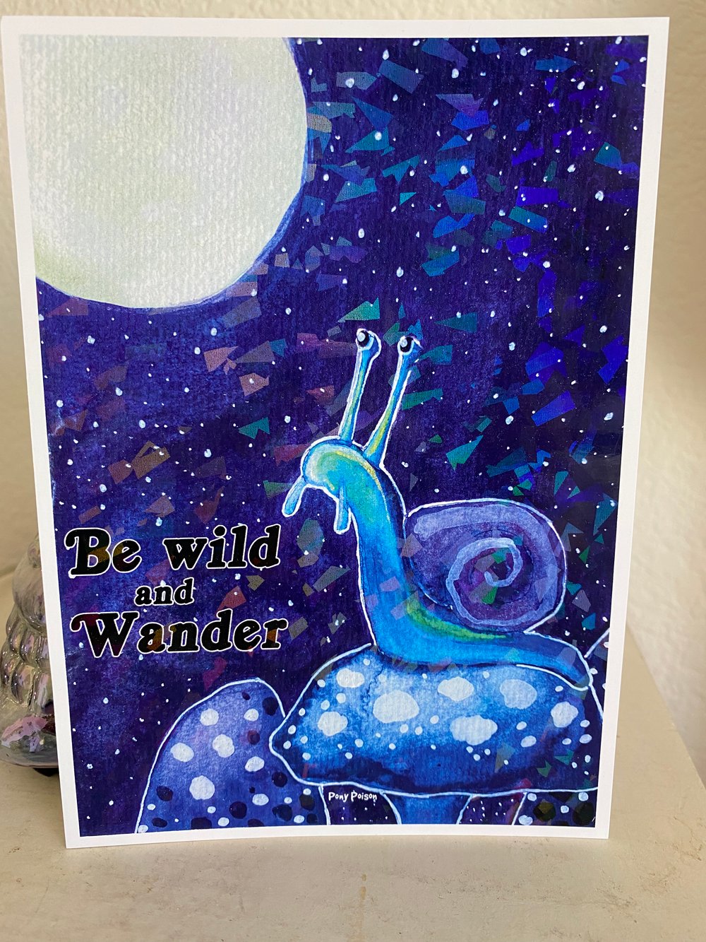 Image of Midnight Snail Print