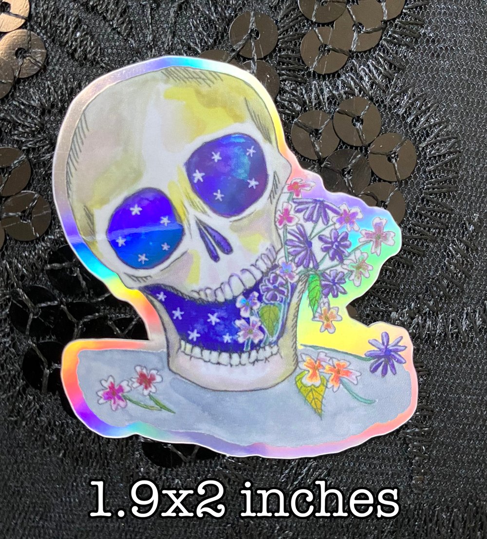 Image of Starry Skelly Sticker Pack
