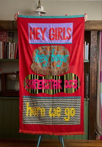 Image 1 of Ex display Hey Girls banner 