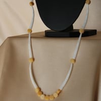 Image 4 of Yellow Jade & Dentalium Necklace