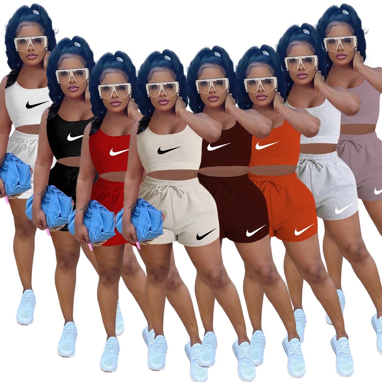 womens nike 2 piece sets