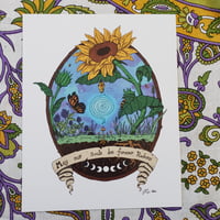 May your souls be forever reborn - 8x10 print