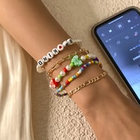Image 1 of Set of 5 Be KIND Bracelet 