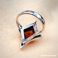 Image 3 of Coven’s Hearth Amber Ring