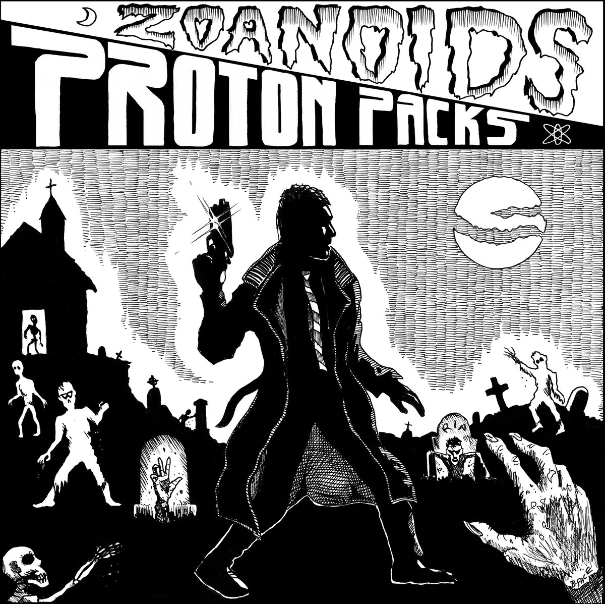 Image of Zoanoids/Proton Packs Split 7” ep 