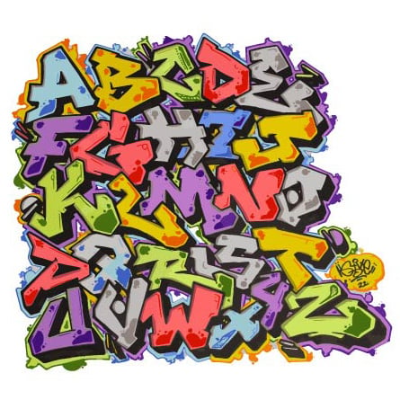 Image of Piece Alphabet Digital Copy