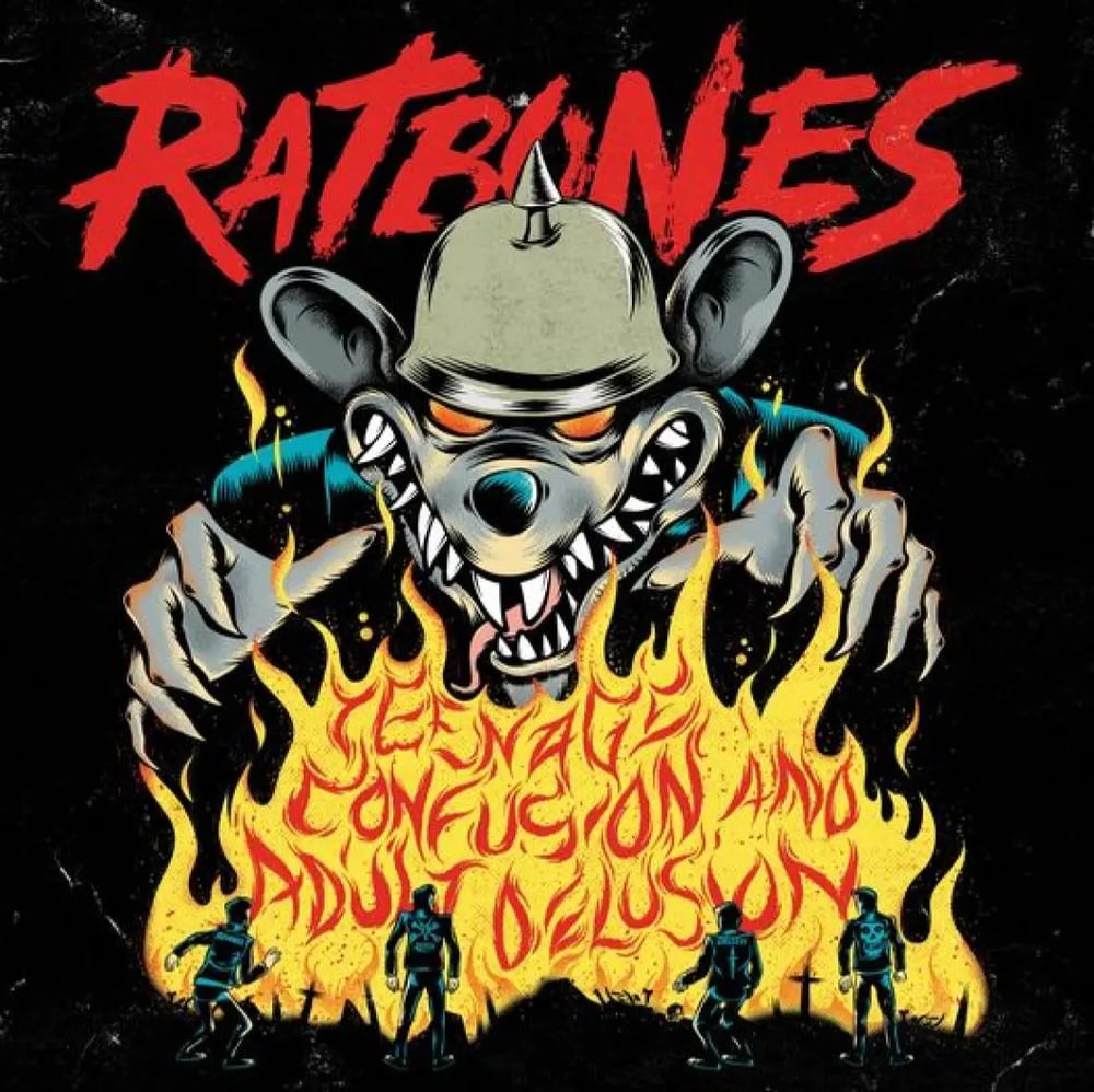 Image of Ratbones - Teenage Confusion & Adult Delusion Lp or Cd 