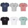 Crop Top T-shirts