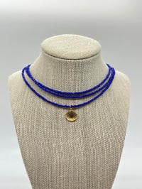 Image 2 of Royal Blü Seashell Choker