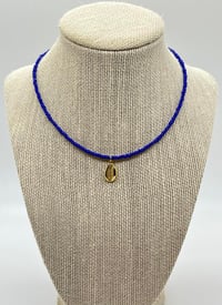 Image 3 of Royal Blü Seashell Choker
