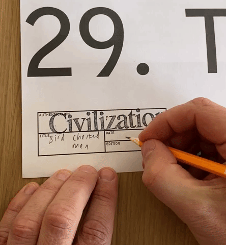 PRINT 03: BIRD CHESTED MEN