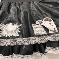 Image 3 of cyber patch skirt