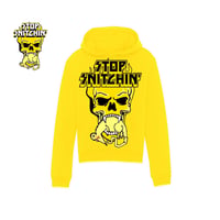 'STOP SNITCHIN' Hoodie (Yellow)
