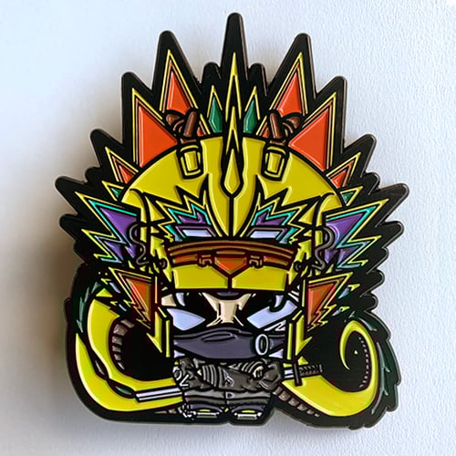 Image of Rah! Rah! the Dragon Ninja Pin [Original]