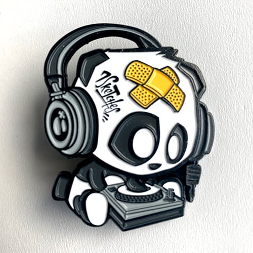 Image of DJ Panda Pin