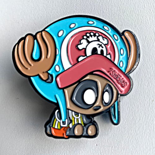 Image of Panda Chopper Pin
