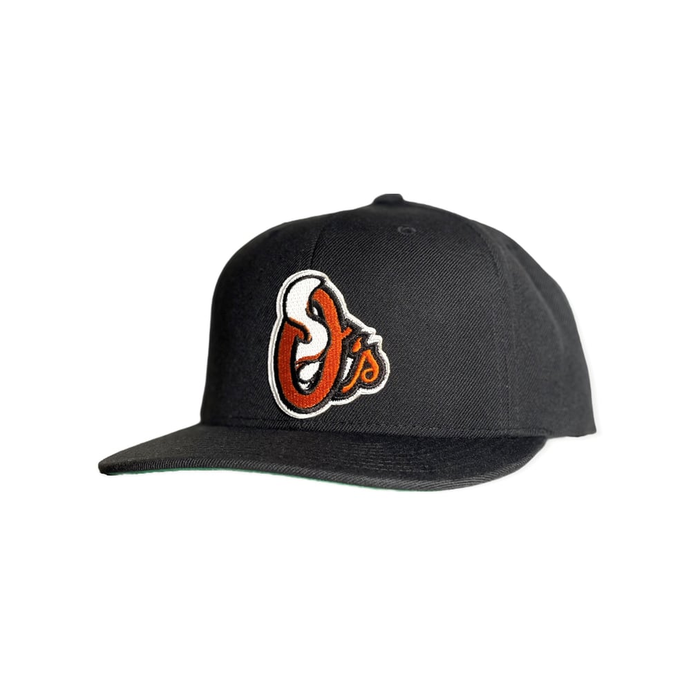 Smoking O's Snapback [Black]