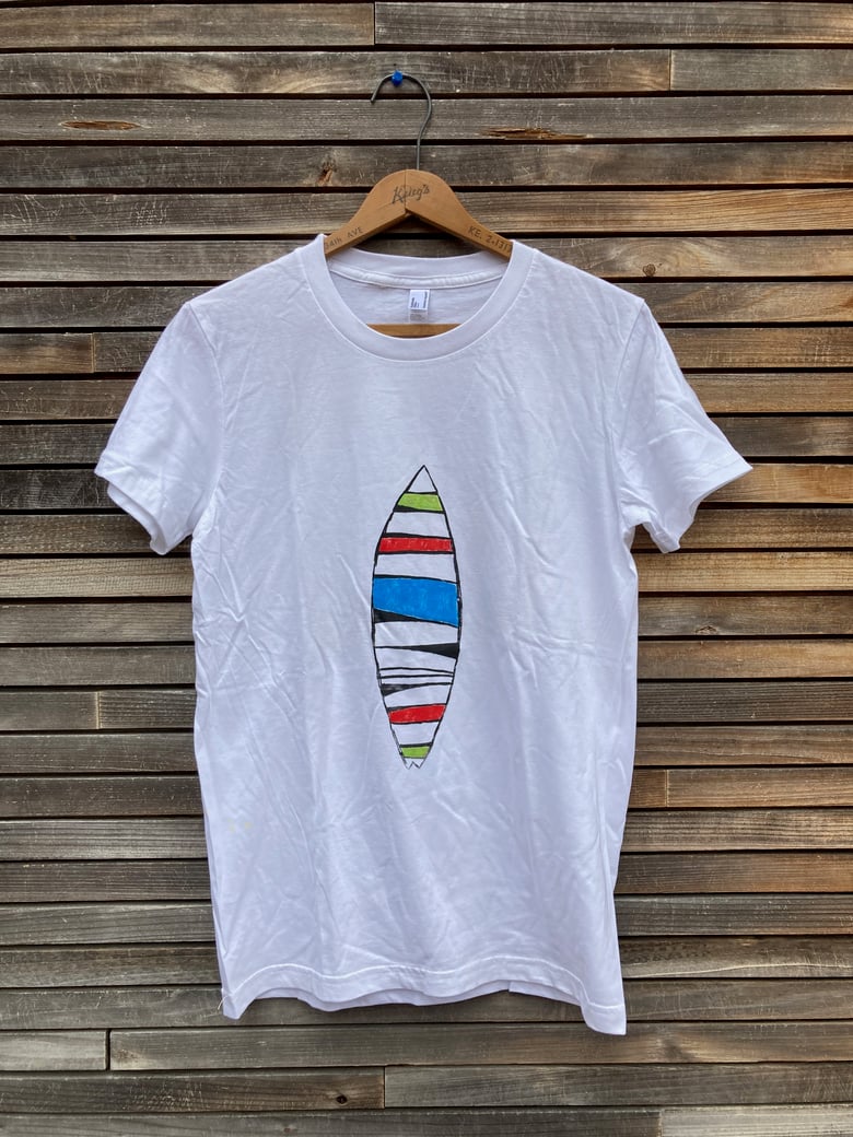 Image of Final Sale Surfboard Tee, Size Small
