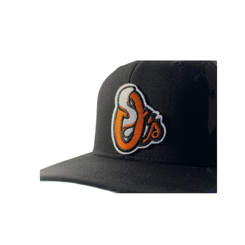 Smoking O's Snapback [Black]