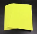 Free Shipping Fluorescent Yellow A4 Eggshell Sticker Papers 150sheets
